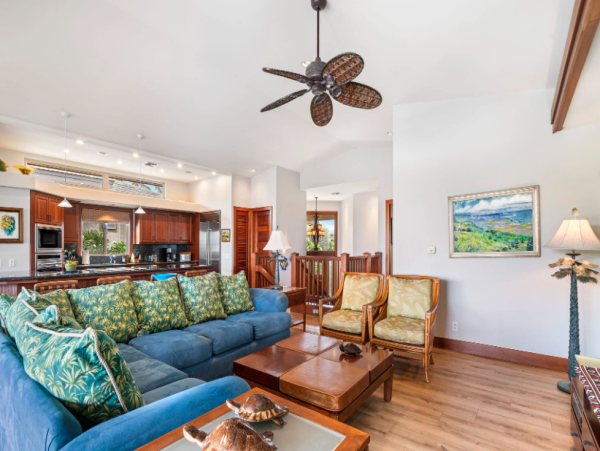 Luxurious Gated Home with Beach Club Access on Kohala Coast